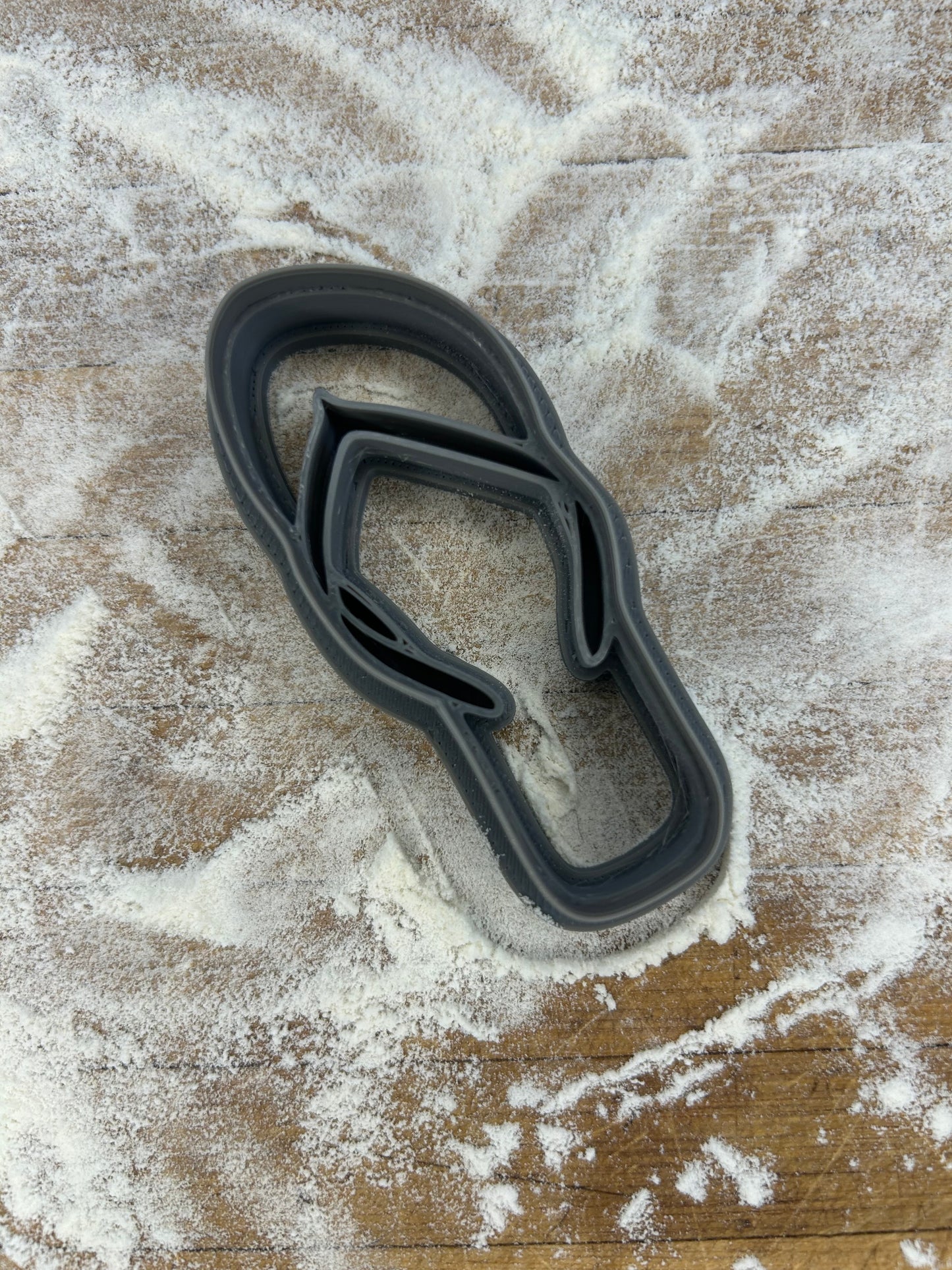 Sandal cookie cutter